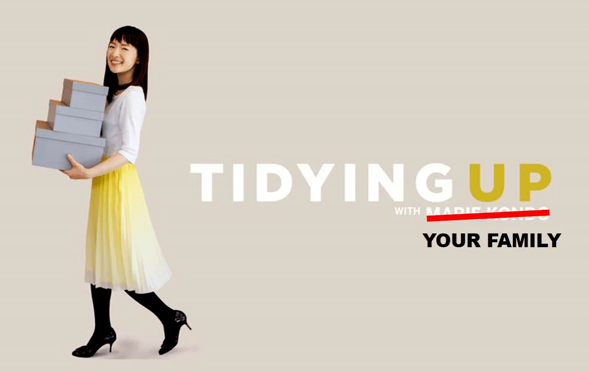 Marie Kondo_Tidying up with family
